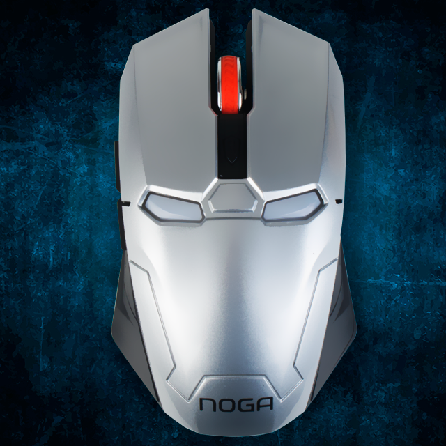 Kit Teclado y Mouse Inalambrico Gamer Aluminio Noga Steel - Image 5