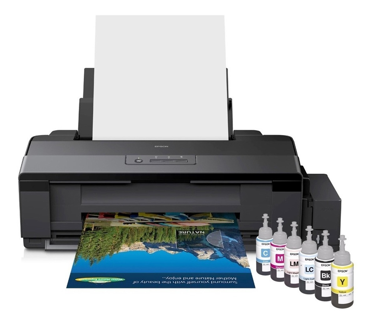 Impresora EPSON L1800 A3 Fotográfica Sistema Continuo (Ecotank) Color USB