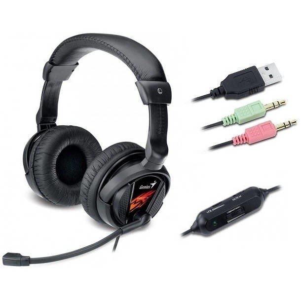 Auriculares c/mic. Genius HS-G500V Vibration Gaming - Image 5