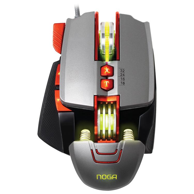 MOUSE GAMER METÁLICO CON LED RGB ST-SEKTOR