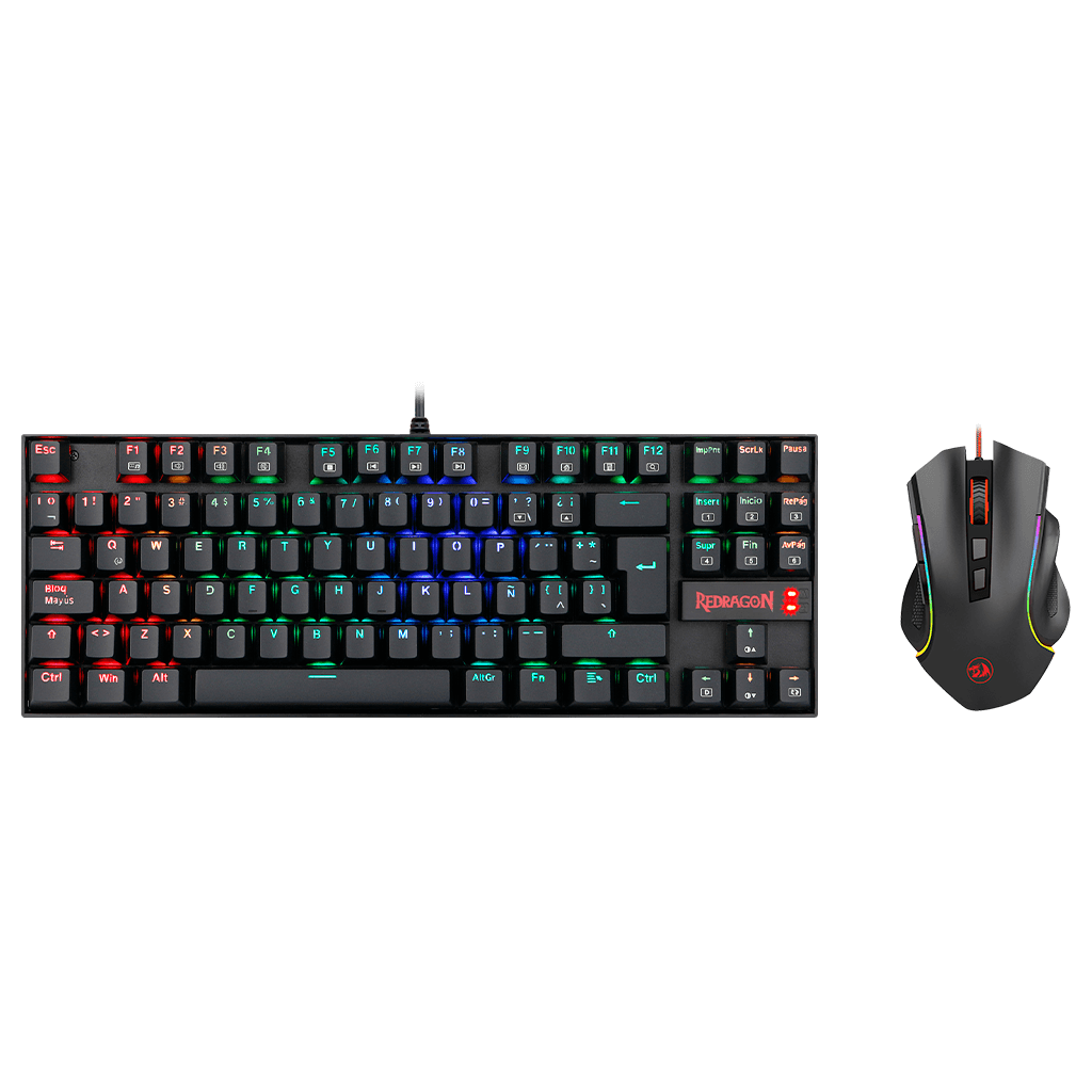 Kit Teclado y Mouse Redragon K552RGB-BA-SP (K552 RGB + M607 RGB) - Image 3