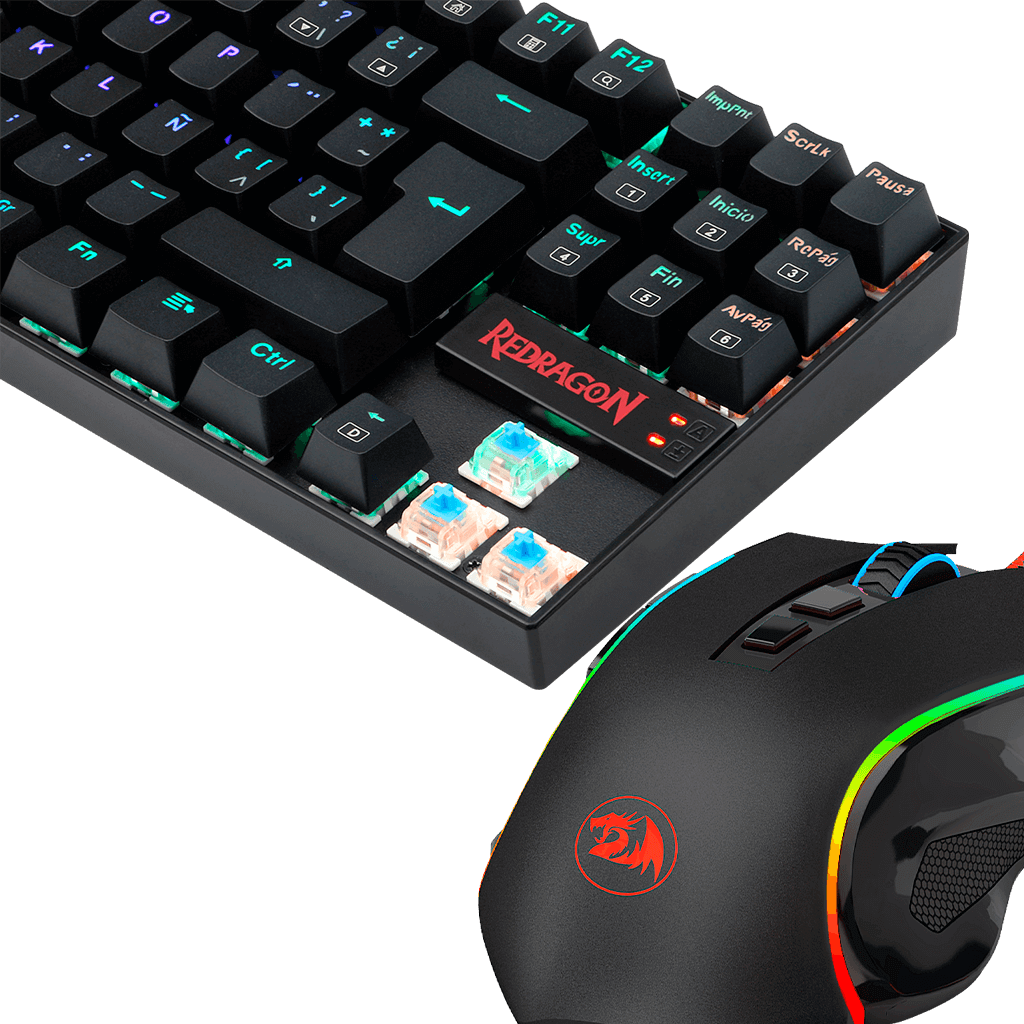Kit Teclado y Mouse Redragon K552RGB-BA-SP (K552 RGB + M607 RGB) - Image 4