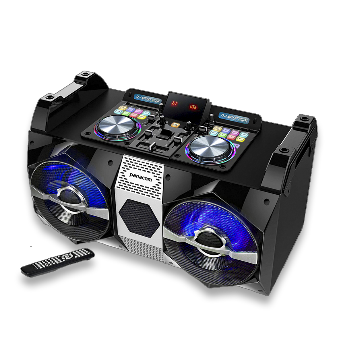 PARLANTE PANACOM BLUETOOTH MEZCLADOR Y REPRODUCTOR Cod. SP-1788DJ