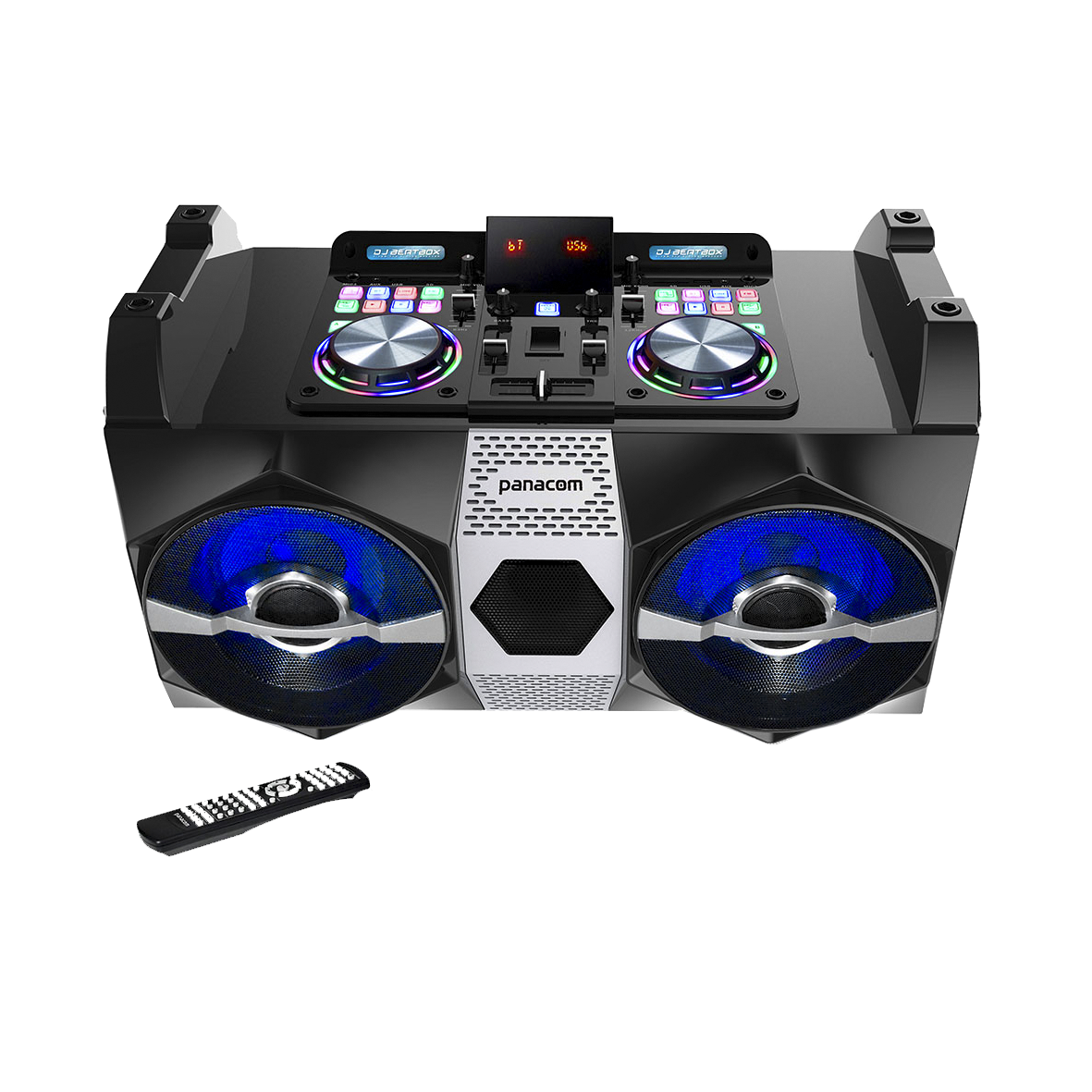 PARLANTE PANACOM BLUETOOTH MEZCLADOR Y REPRODUCTOR Cod. SP-1788DJ - Image 3